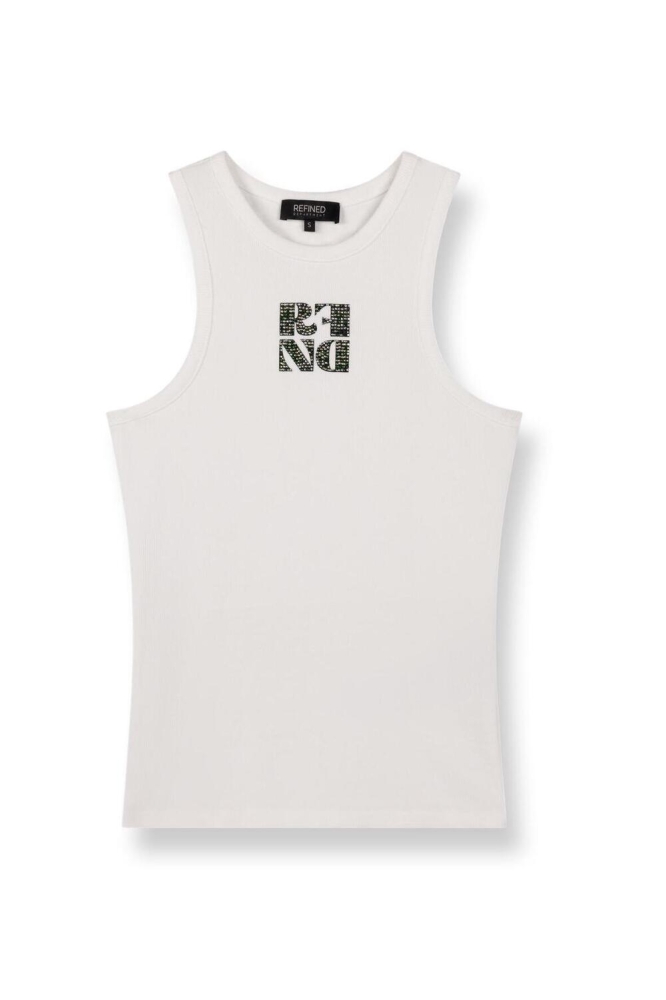 KNITTED TANKTOP RAQUEL R2503812638 001 WHITE